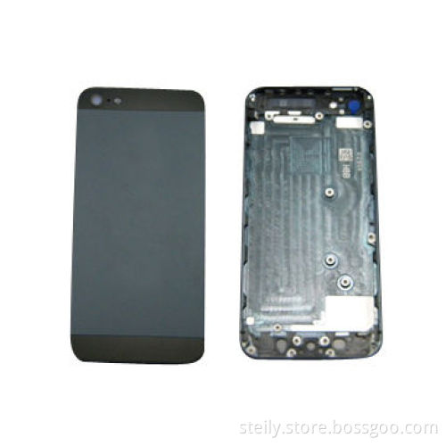 Manufacturer Supplied Brand New High-quality Back Cover Housing for iPhone 5/White & Black, In-stock